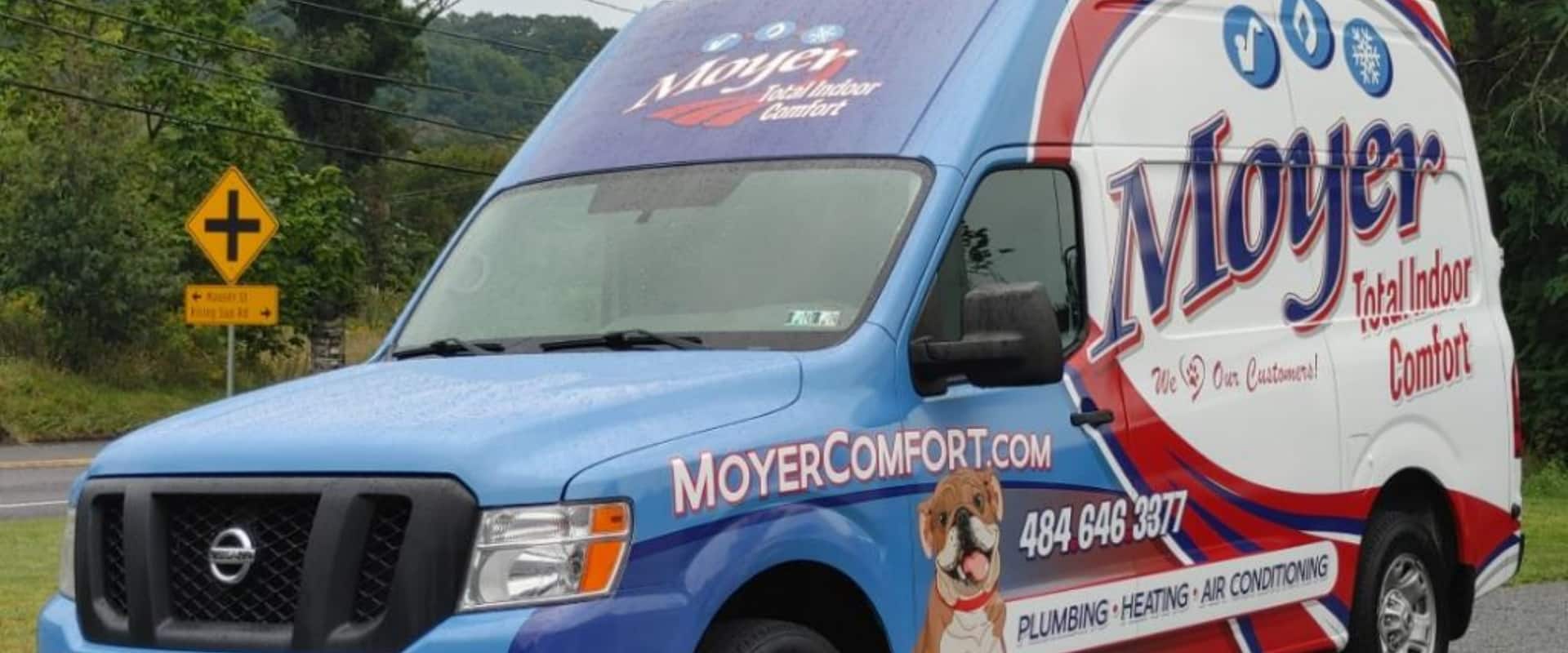 Moyer Service Van Parked 1